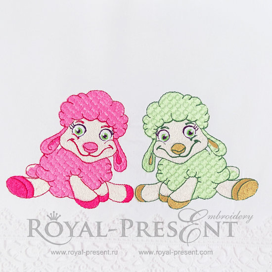 Machine Embroidery Design Baby sheep RPE-831-01