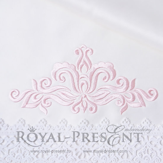 Machine Embroidery Design Ornamental Elegant Decor II - 3 sizes RPE-1183-02