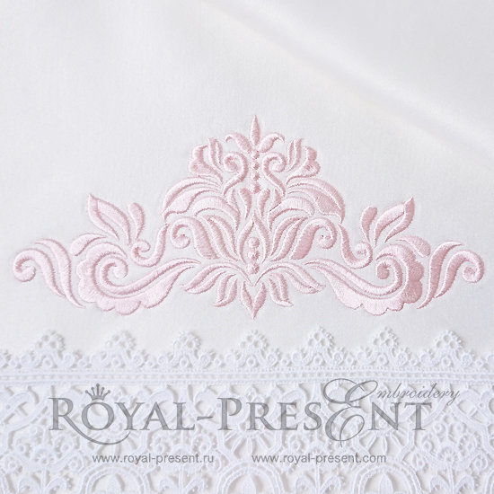 Machine Embroidery Design Ornamental Elegant Decor III - 3 sizes RPE-1183-03