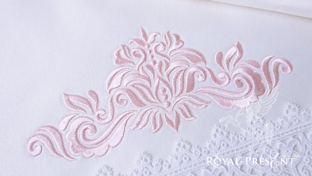 Machine Embroidery Design Ornamental Elegant Decor III - 3 sizes