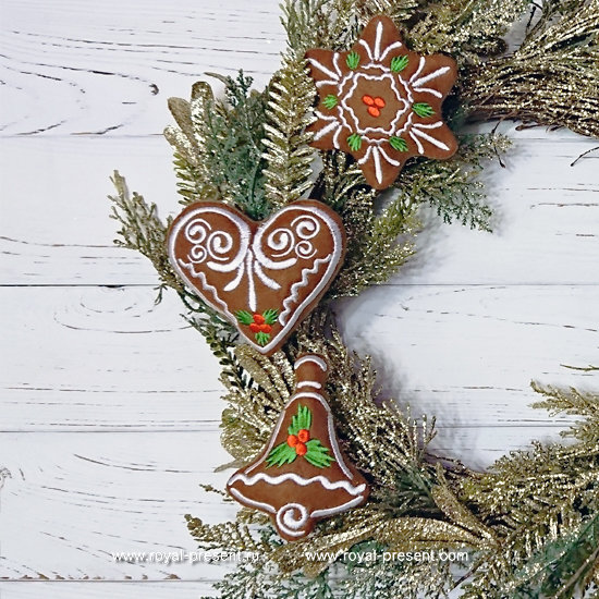 In The Hoop Machine Embroidery Designs Christmas Cookies RPE-1225 - part2