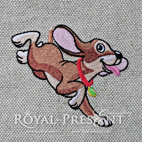 Machine Embroidery Designs Cute Fun Puppy - 3 sizes RPE-1222
