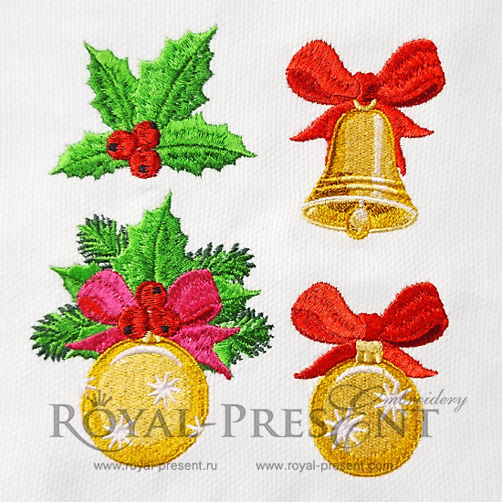 Christmas Machine Embroidery Designs RPE-1212