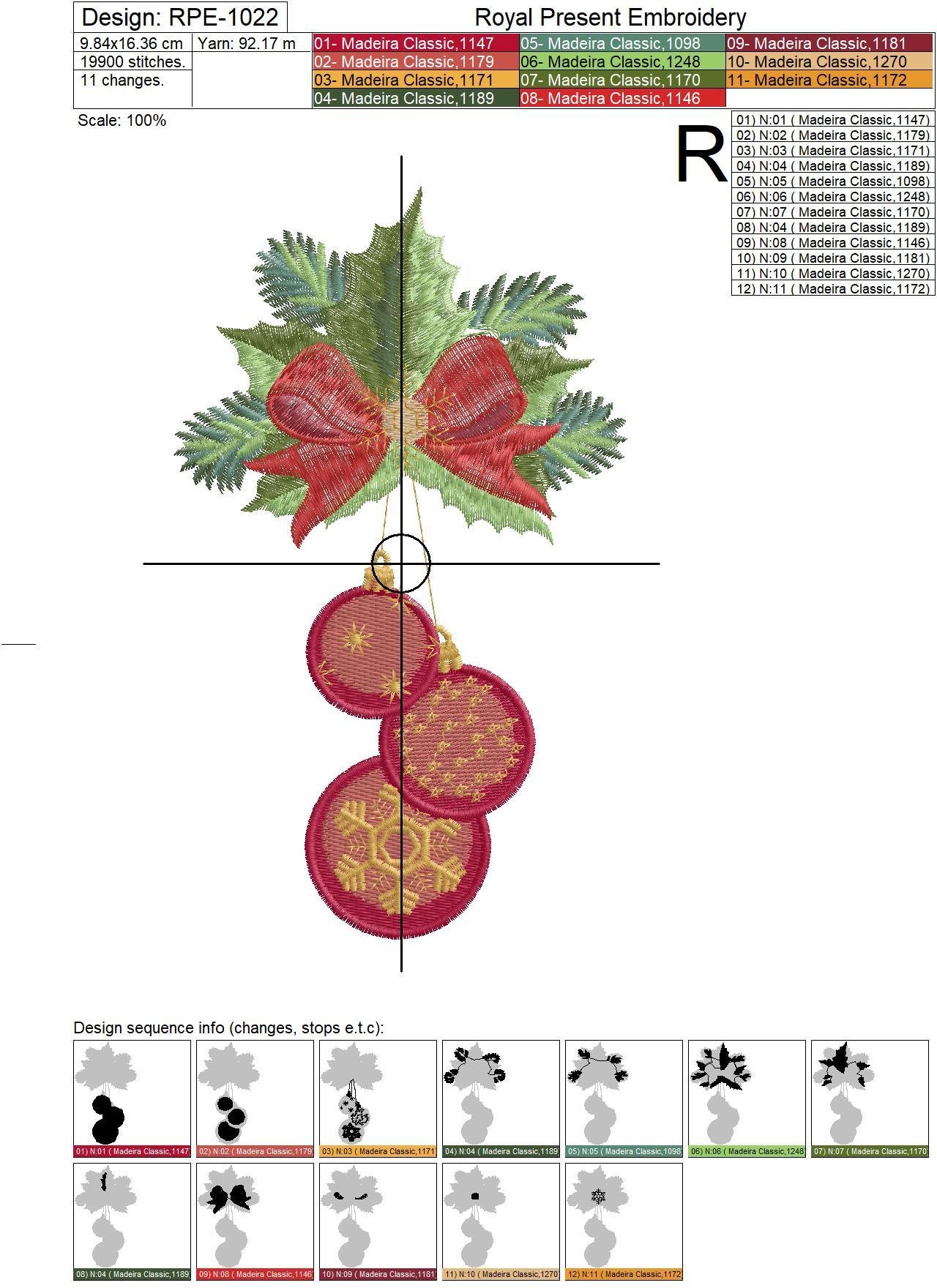 Christmas Set Machine Embroidery Designs