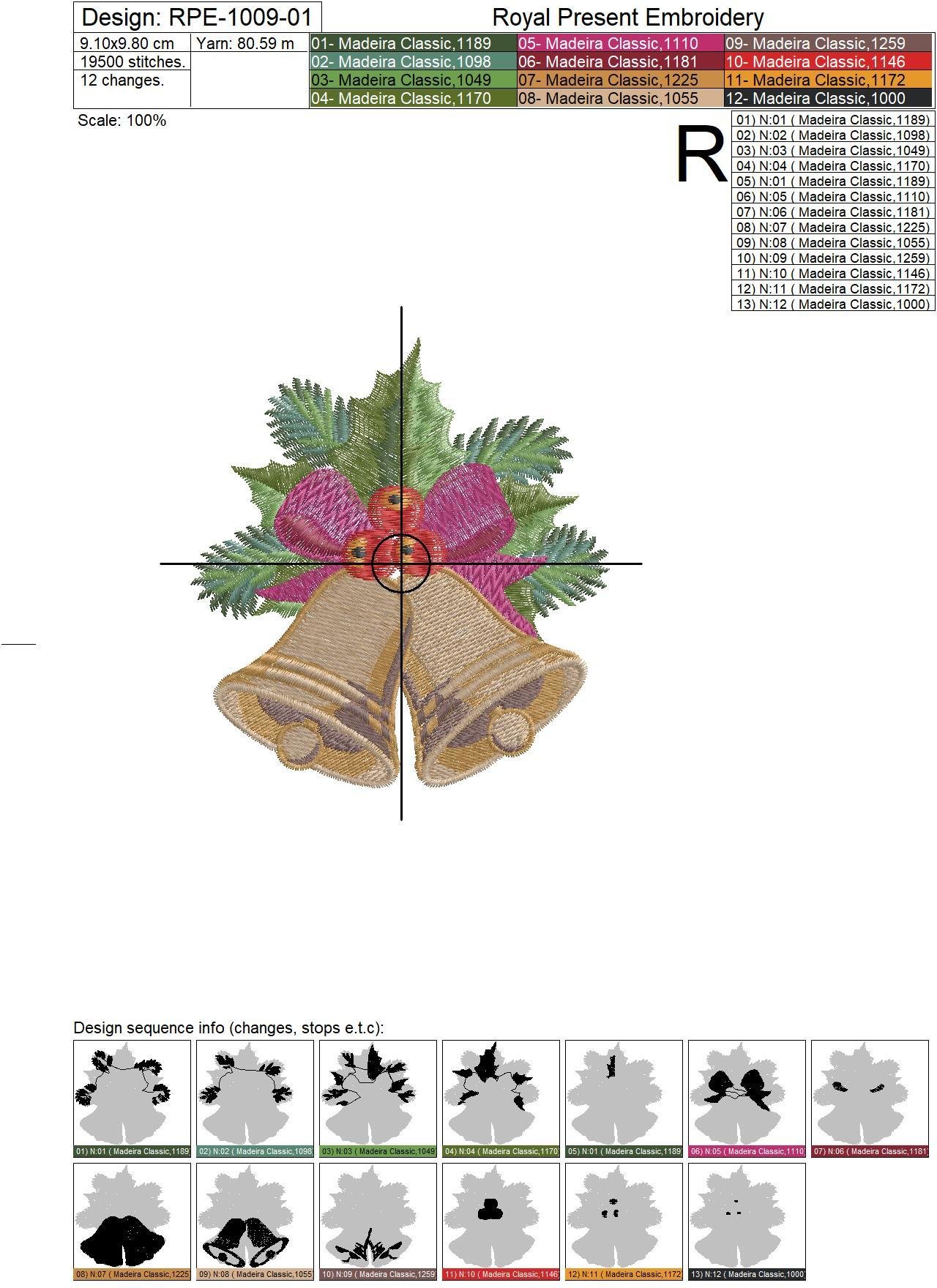 Christmas Set Machine Embroidery Designs