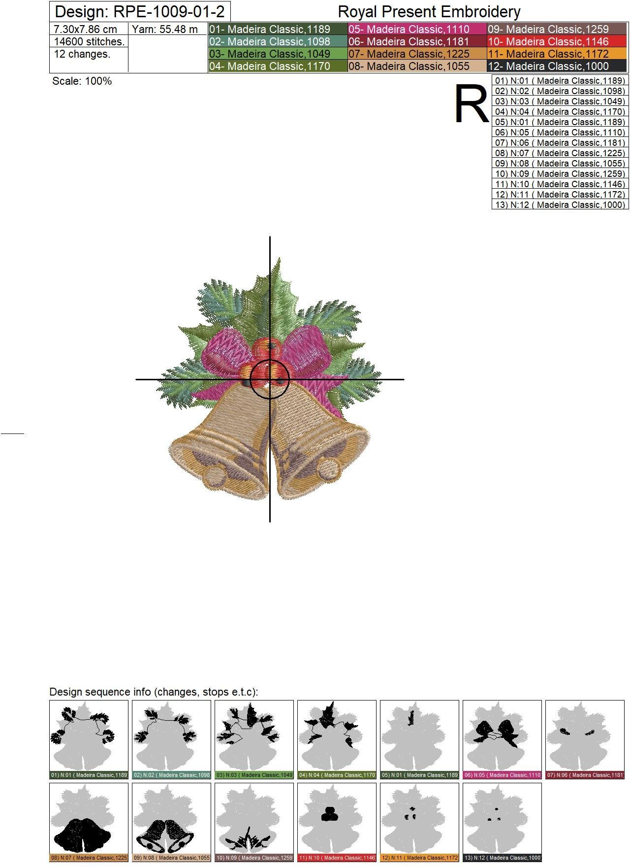 Christmas Set Machine Embroidery Designs