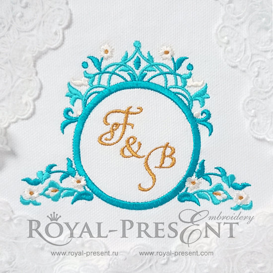 Traditional Arabic Machine Embroidery Design RPE-868