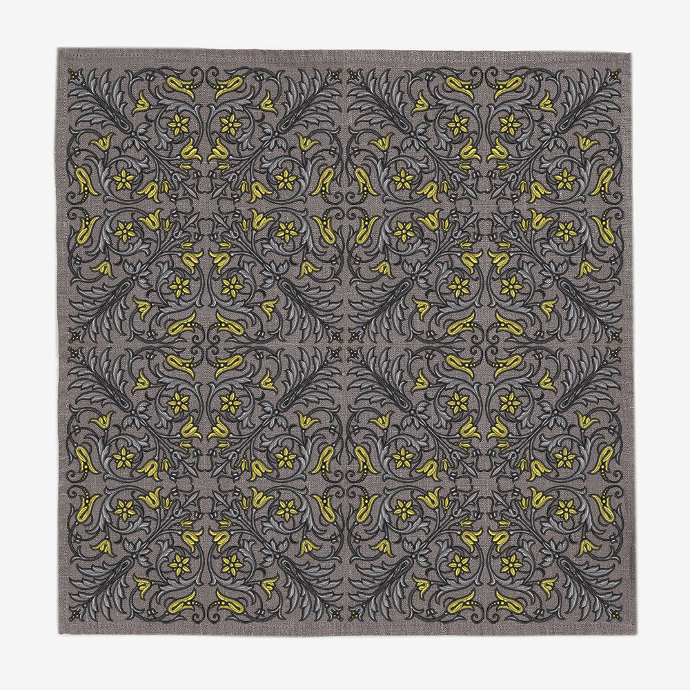 Vintage pattern Embroidery Design - 3 sizes