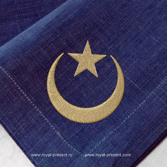 Machine Embroidery Design Islam RPE-150