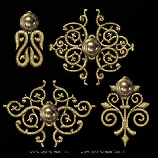 Machine Embroidery Designs Buttonholes RPE-394