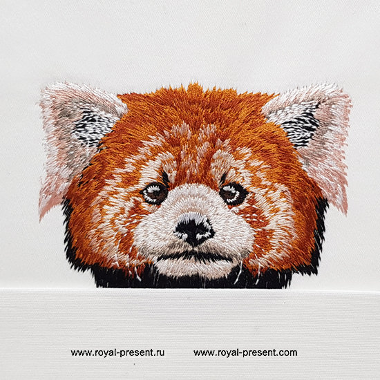 Pocket Red Panda Machine Embroidery Design RPE-1317