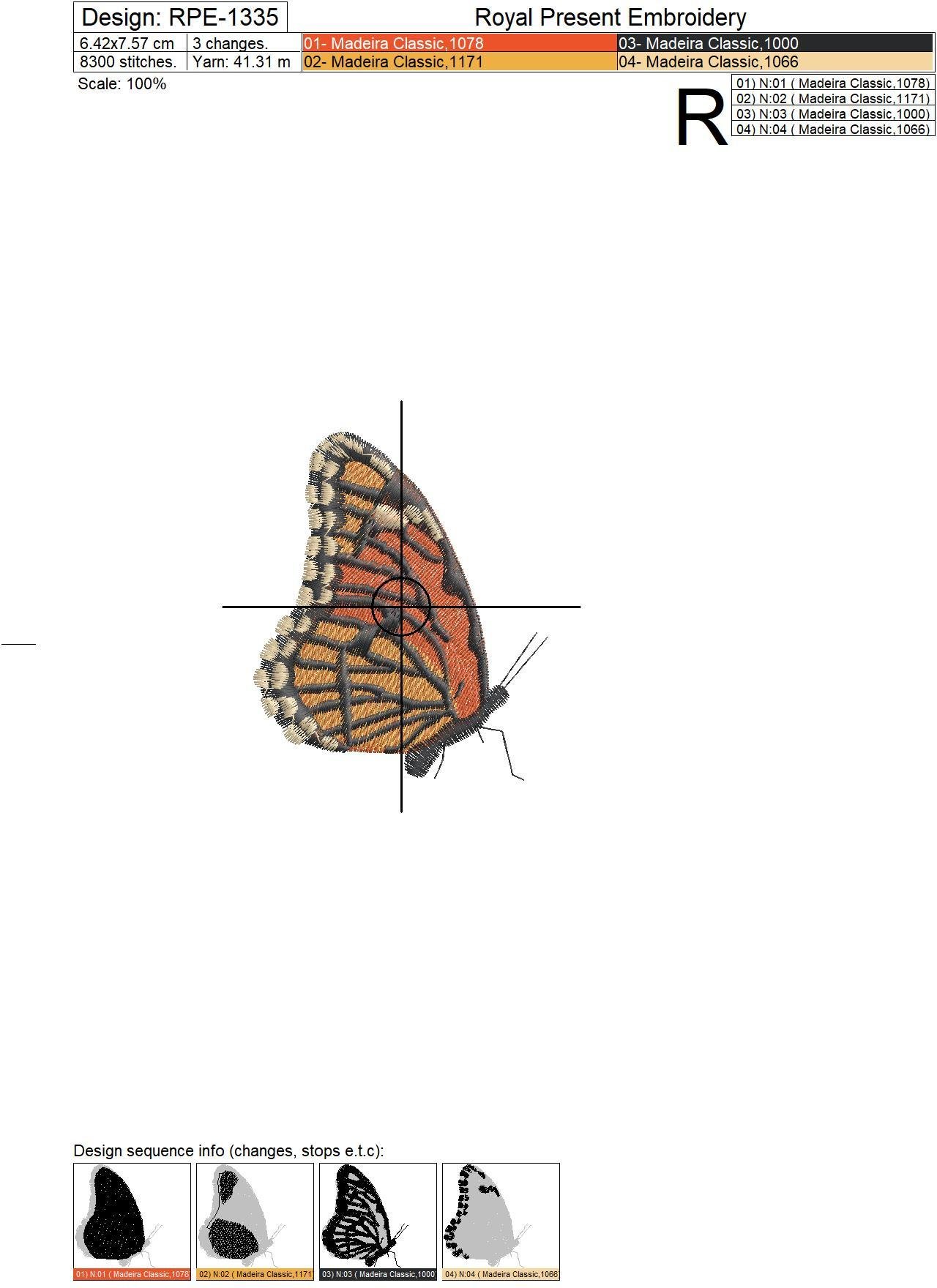 Butterflies Machine embroidery designs