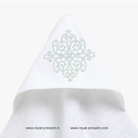 Arabesque Machine Embroidery Pattern - 5 sizes RPE-1340