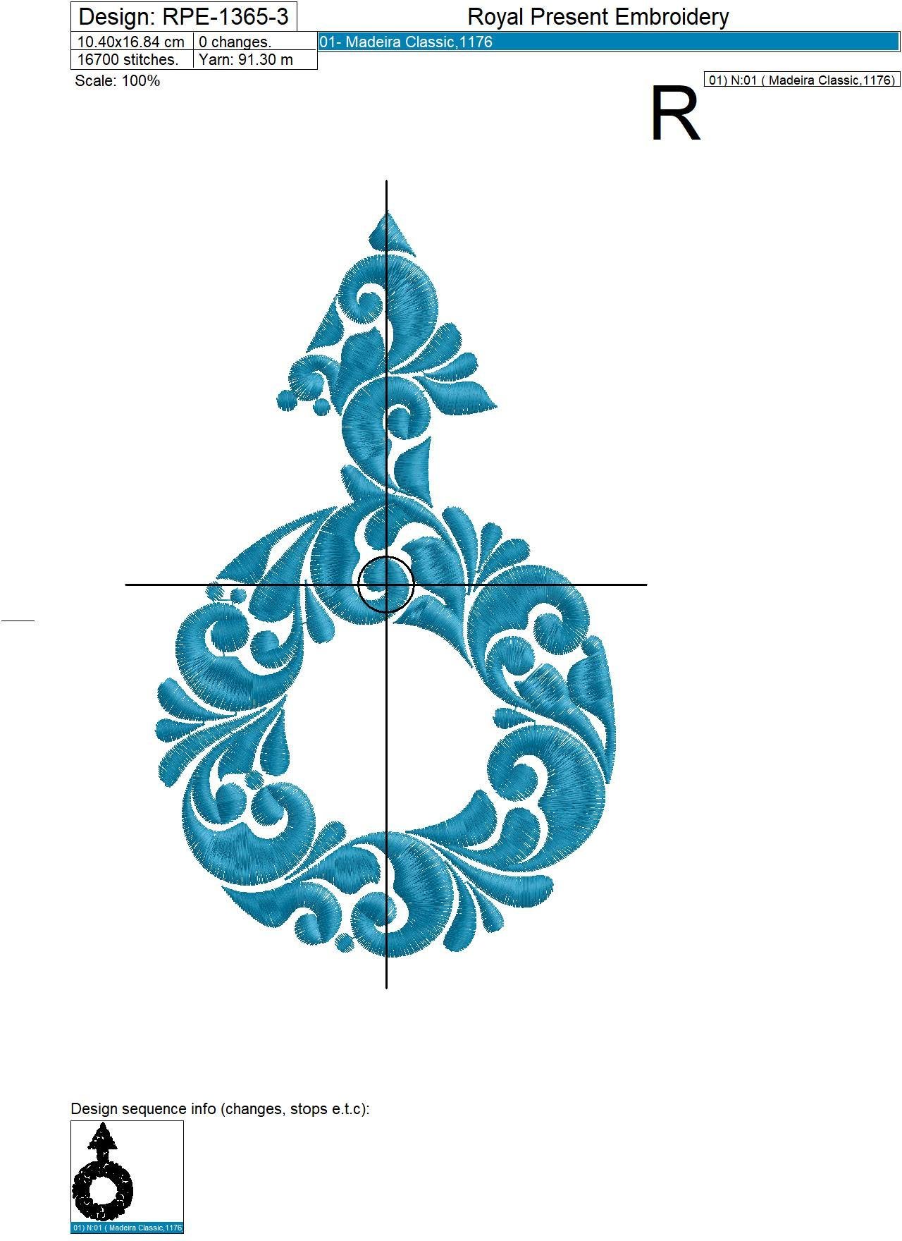 Female and Male symbols Machine Embroidery Designs
