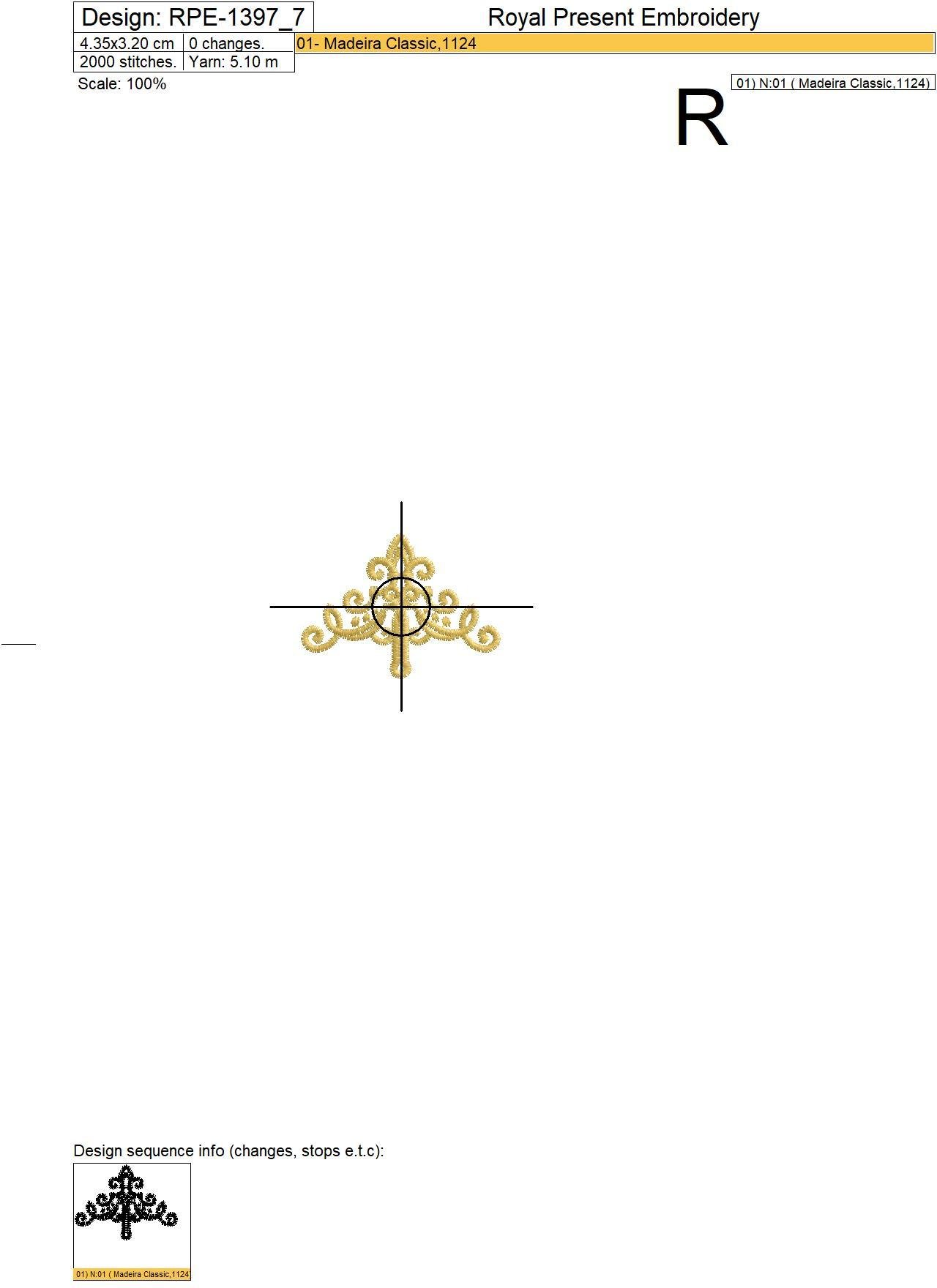 Rococo Buttonholes Machine Embroidery Designs
