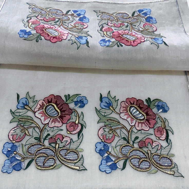 Free Machine Embroidery Design Flower bouquet RPE-559