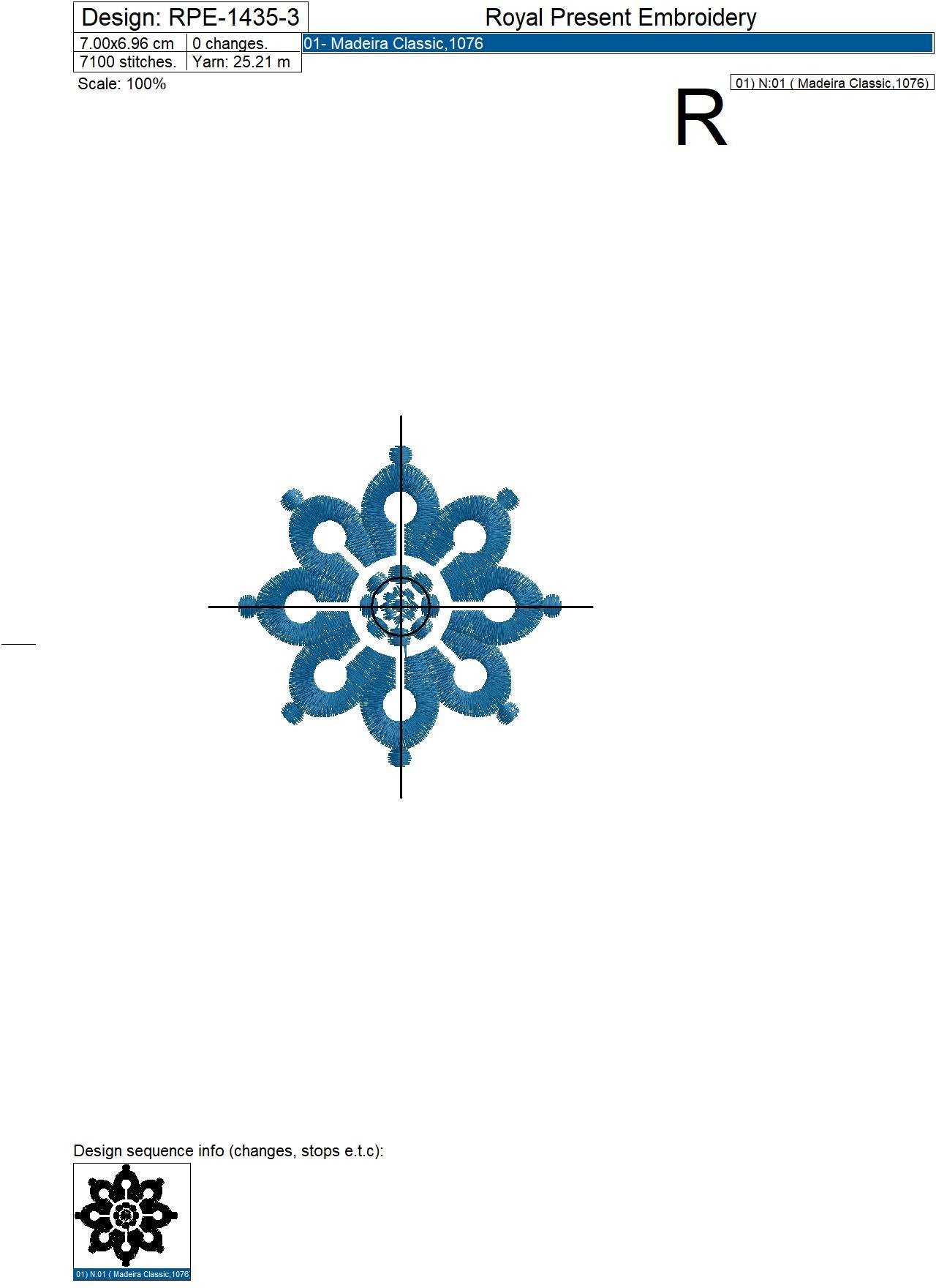 Scandinavian Snowflakes Machine Embroidery Designs