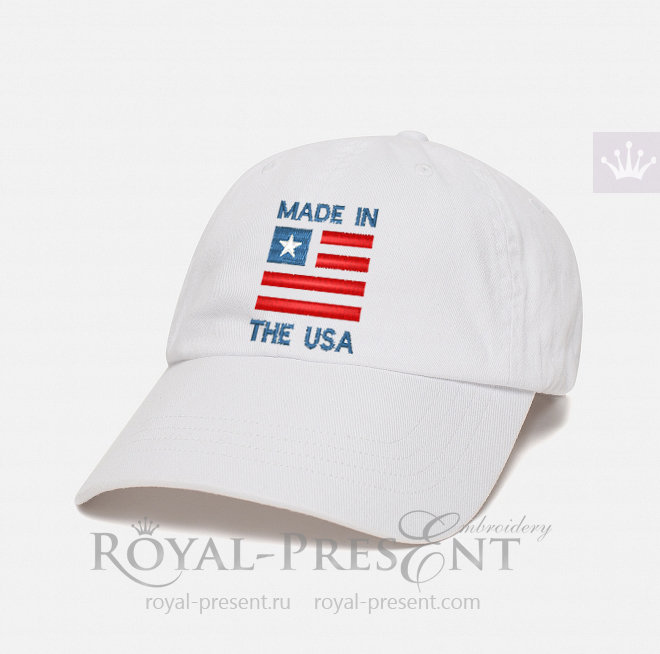Free Machine Embroidery Design Made in the USA PRE-094