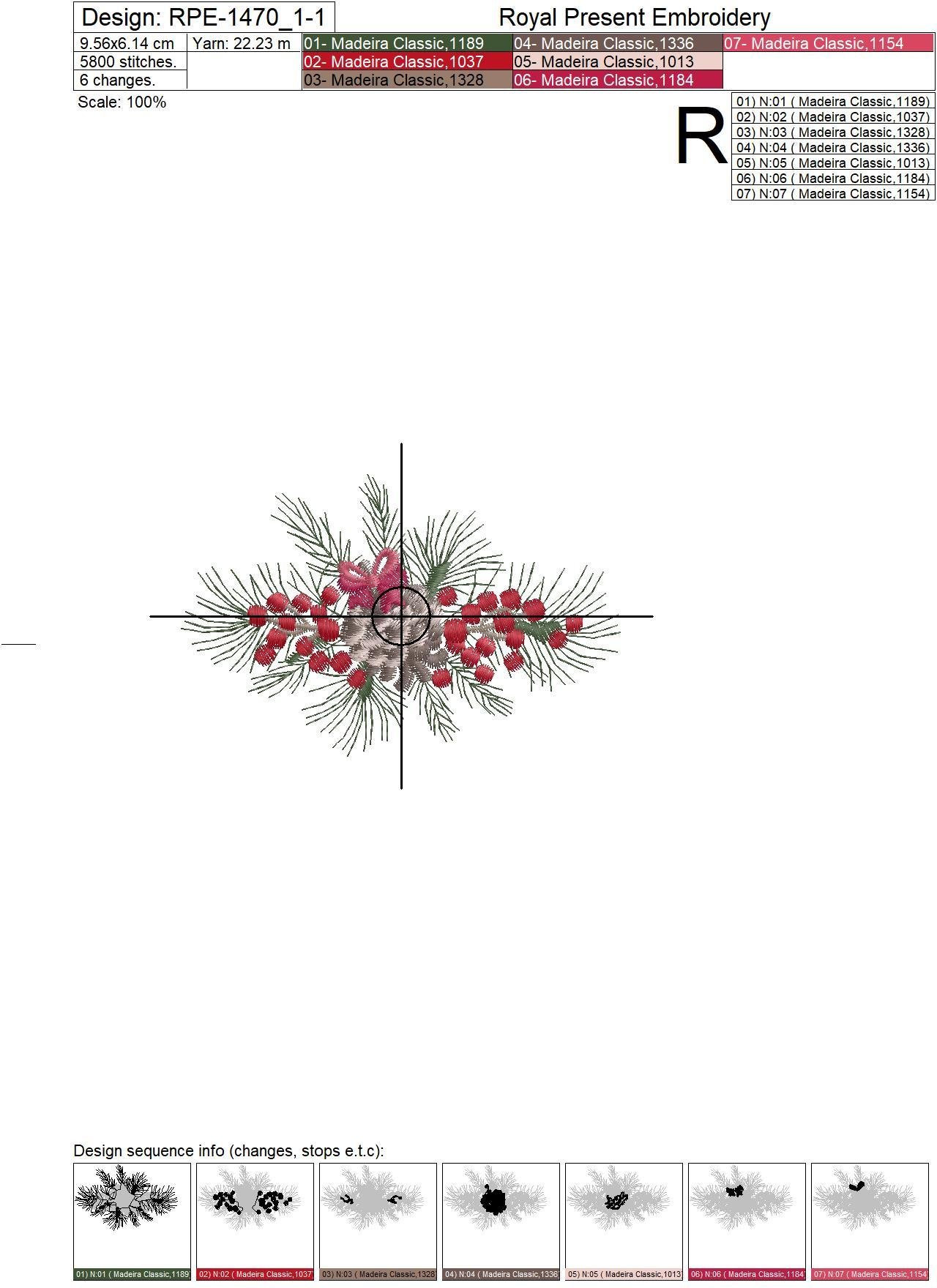Christmas Festive Machine Embroidery Designs