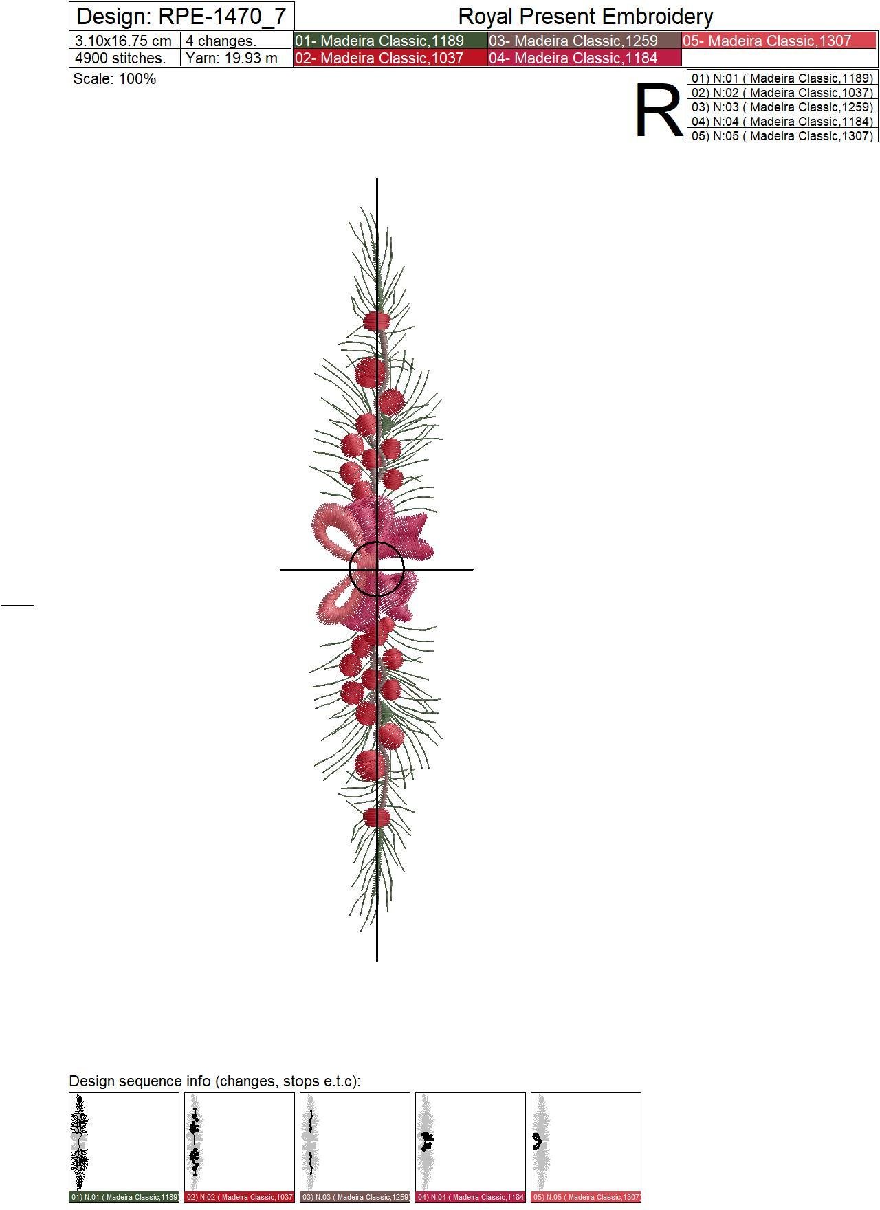 Christmas Borders Machine Embroidery Designs