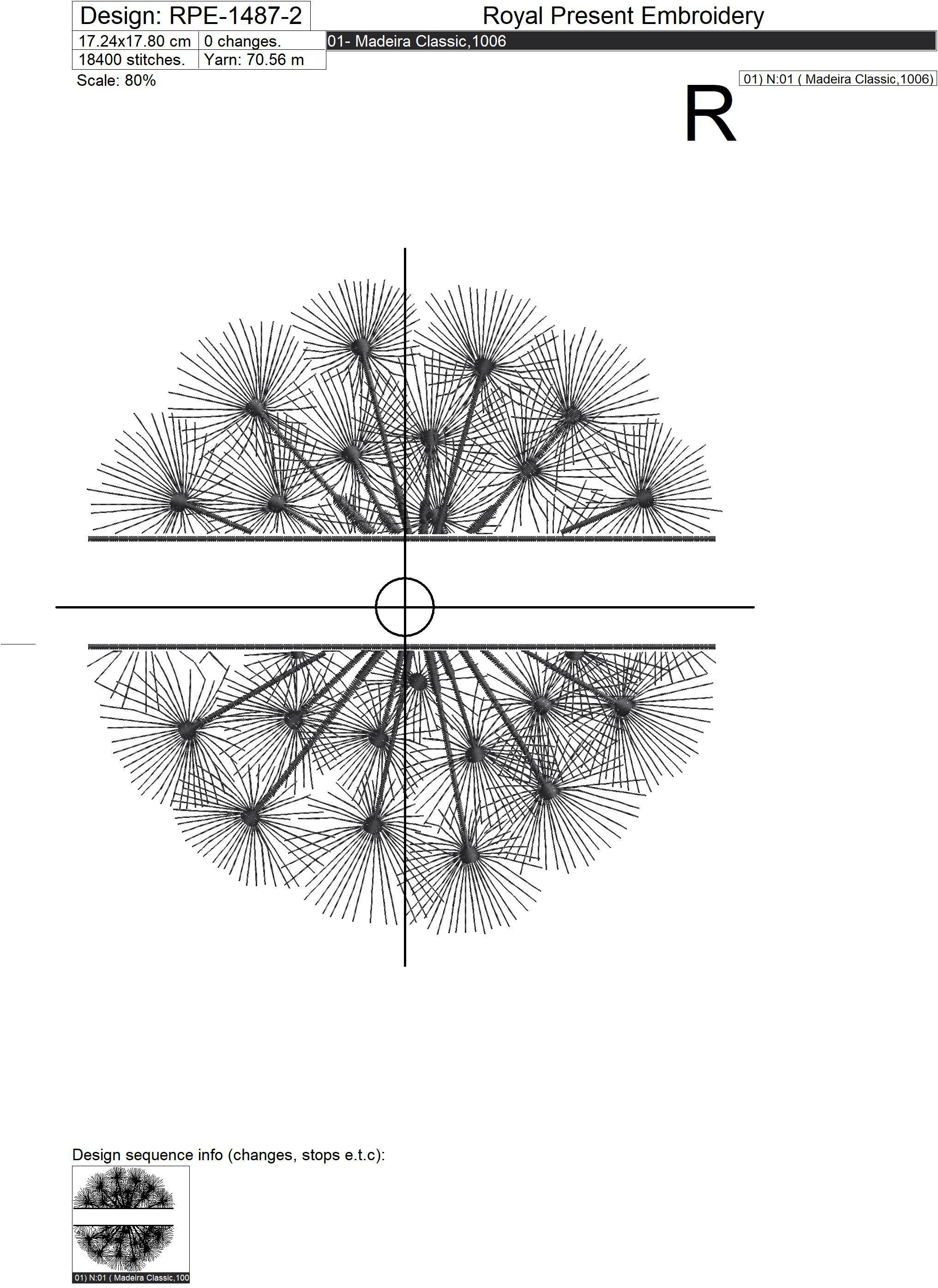 Machine Embroidery Design Dandelion Split Name Frame - 3 sizes