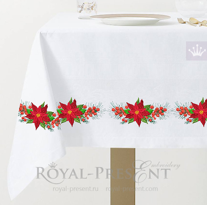 Christmas Borders Machine Embroidery Designs