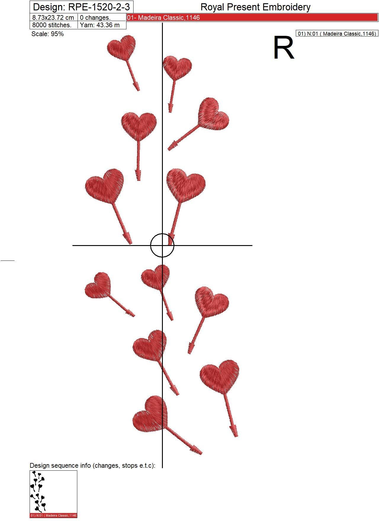 Set of Machine Embroidery Designs Dandelions - 3 sizes