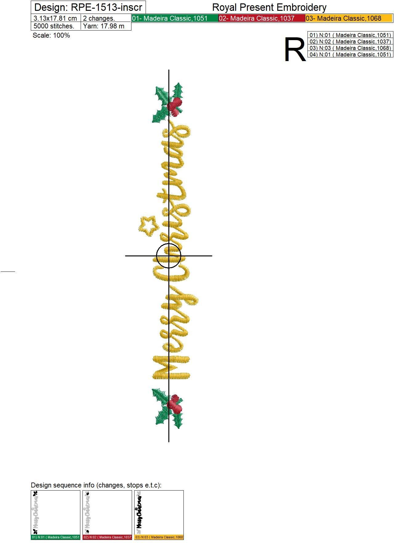 Christmas Unicorn Machine Embroidery Designs Set