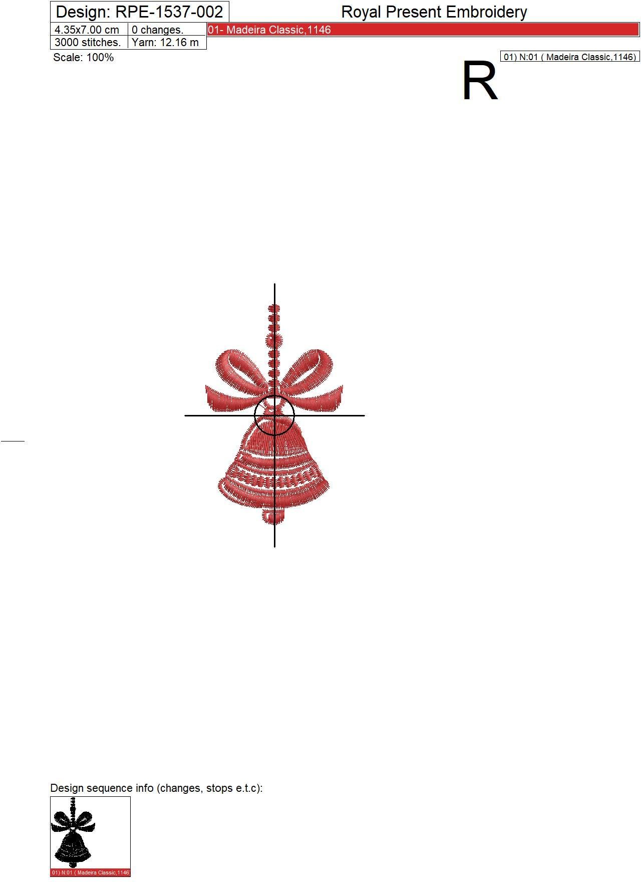 Christmas decorations Embroidery Designs Set - 3 in 1