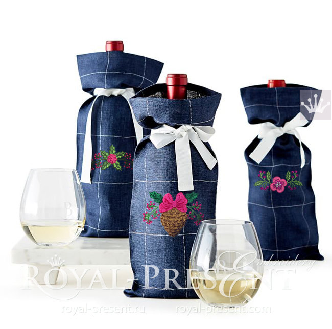 Winter decorations Machine Embroidery Designs RPE-1554-002