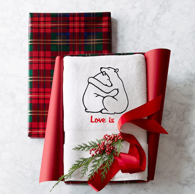 Bears in love Embroidery Design - 7 sizes RPE-1641