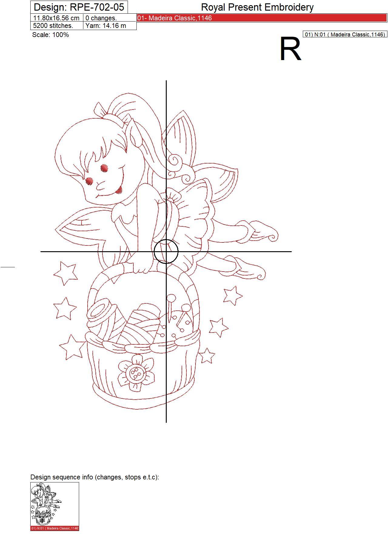 Sewing Fairy Free Machine Embroidery Designs