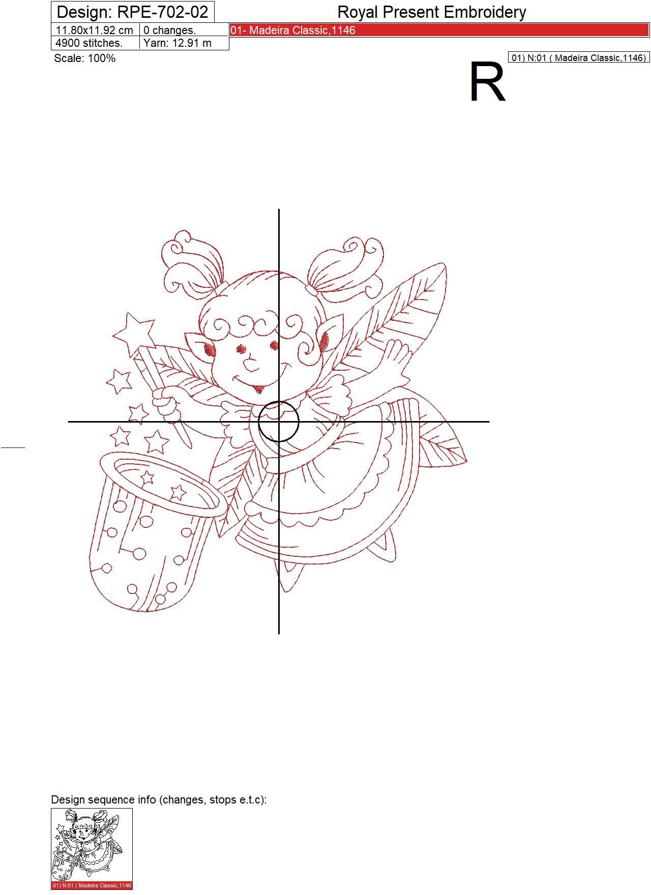 Sewing Fairy Free Machine Embroidery Designs
