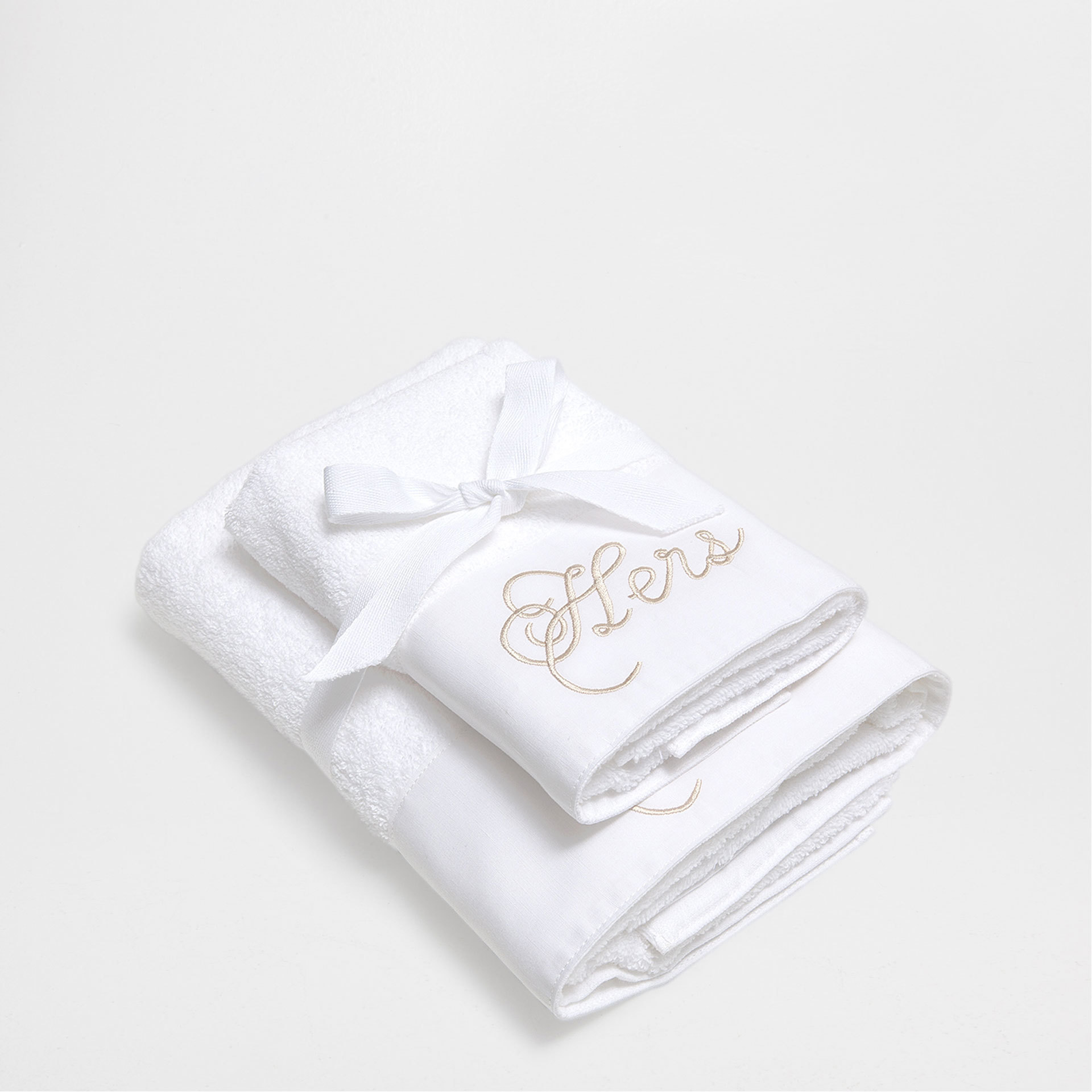 Free Inscription Hers Machine Embroidery Design