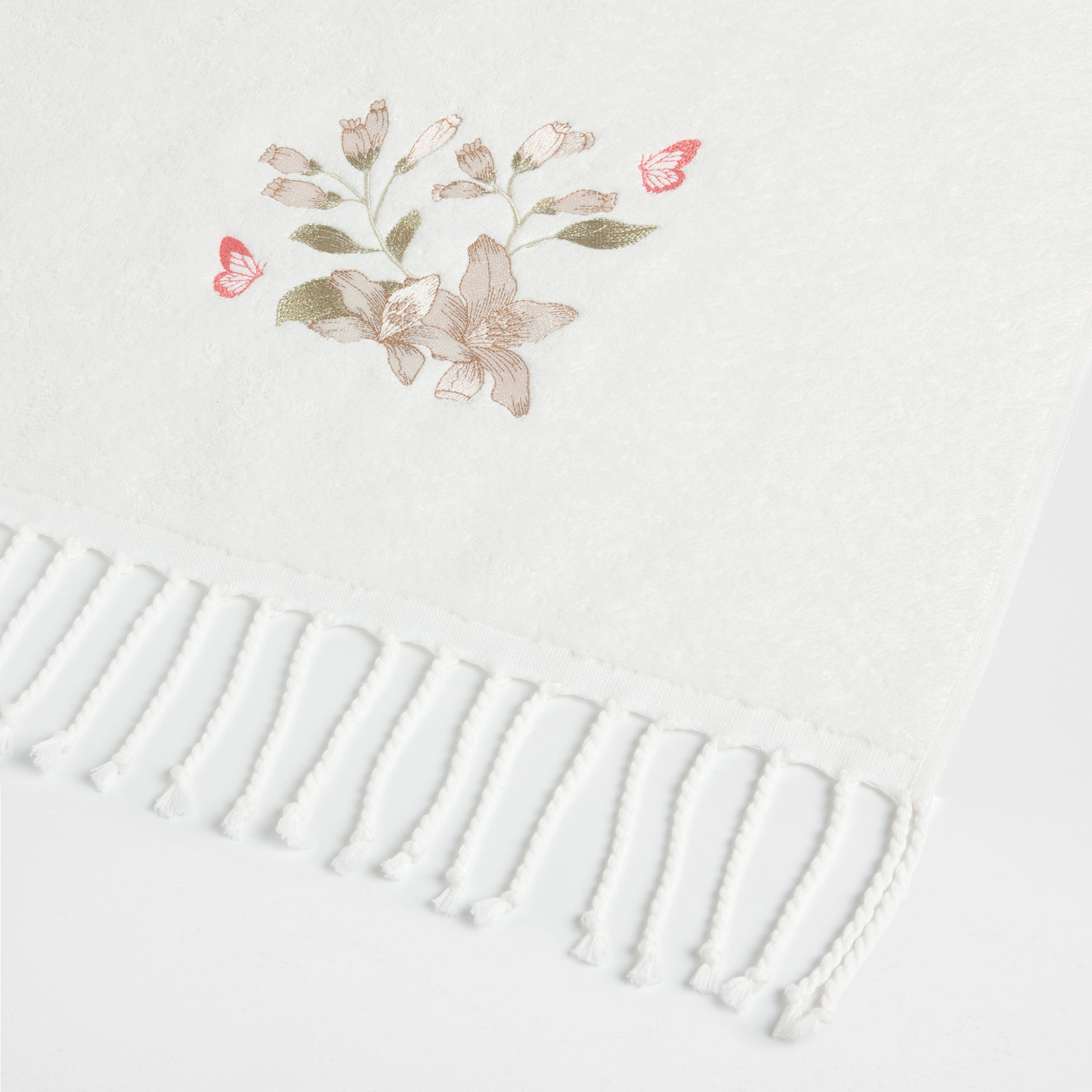 Free Machine Embroidery Design Lilies and butterflies - 2 sizes