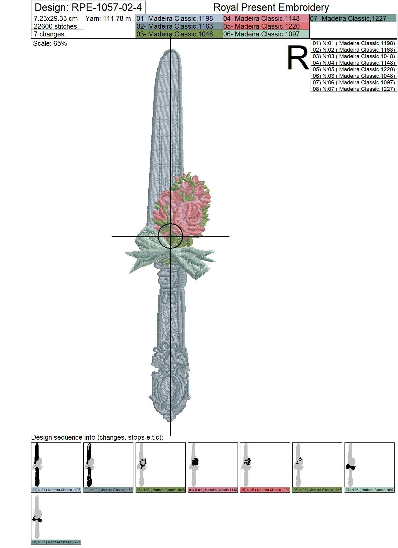 Machine embroidery designs Vintage Cutlery - 3 in 1