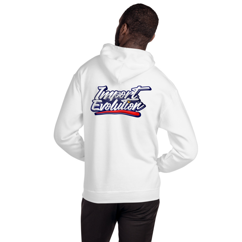 IE (Straight Logo) Hooded Sweatshirt