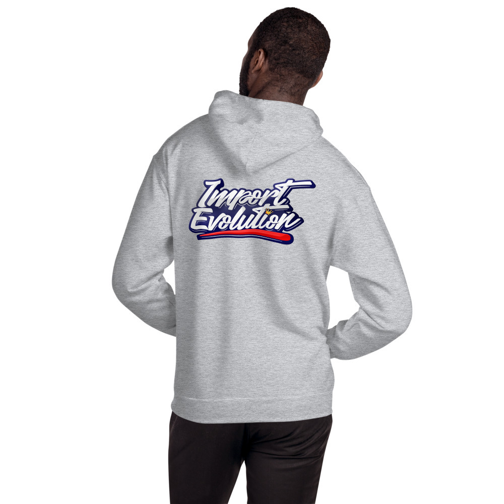 IE (Straight Logo) Hooded Sweatshirt