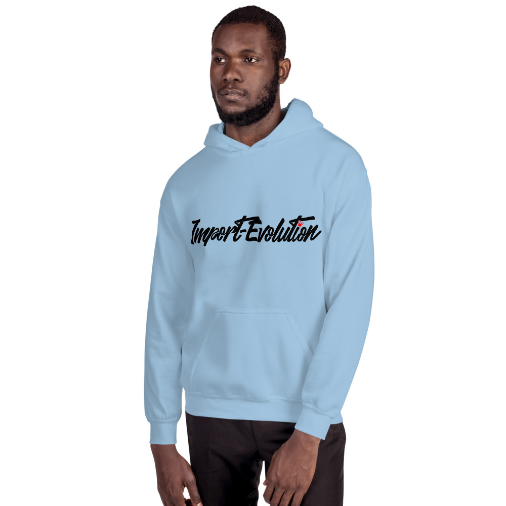 IE (Straight Logo) Hooded Sweatshirt