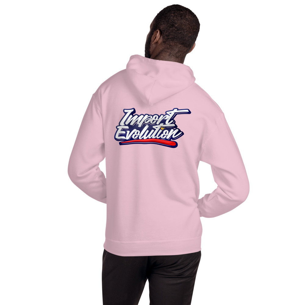 IE (Straight Logo) Hooded Sweatshirt