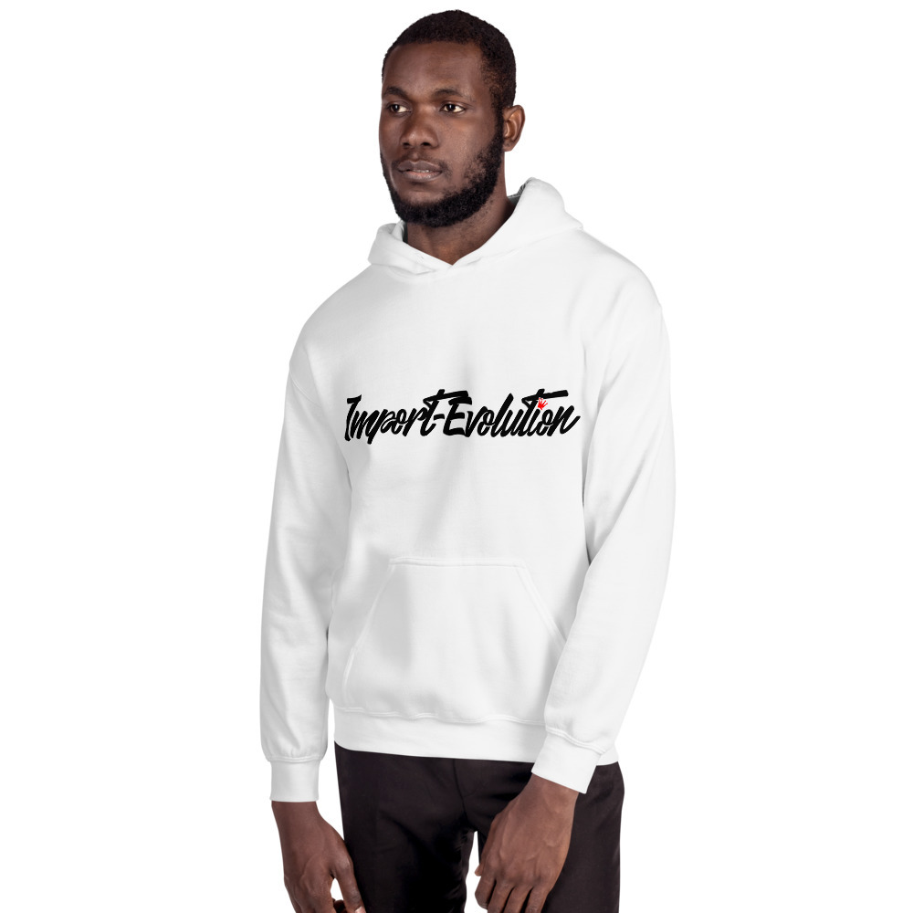 IE (Straight Logo) Hooded Sweatshirt 00011