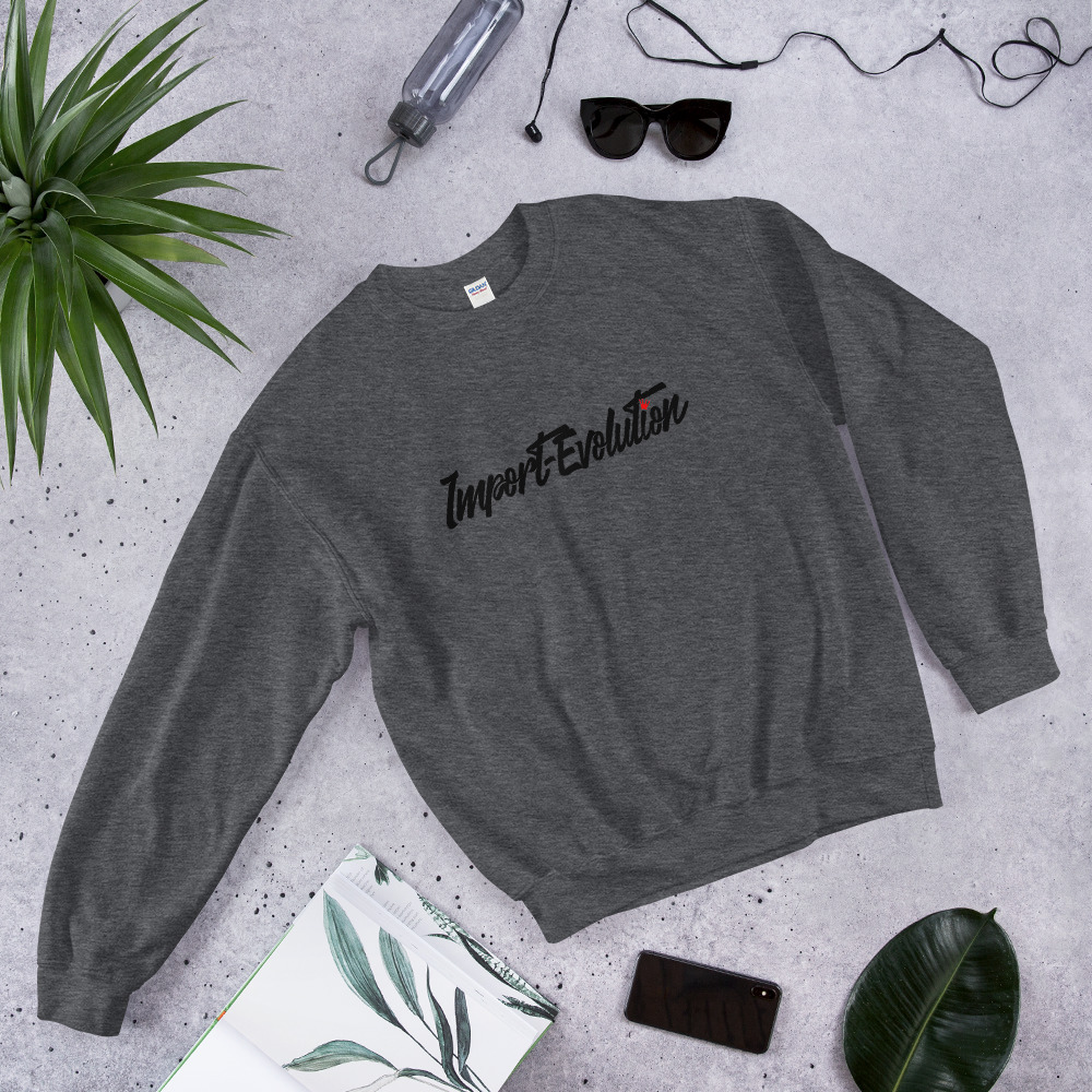 Front Print ONLY Crew Sweatshirt
