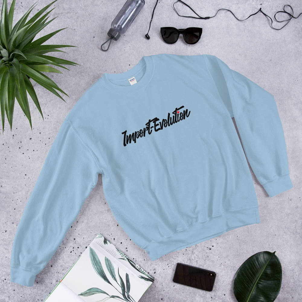 Front Print ONLY Crew Sweatshirt