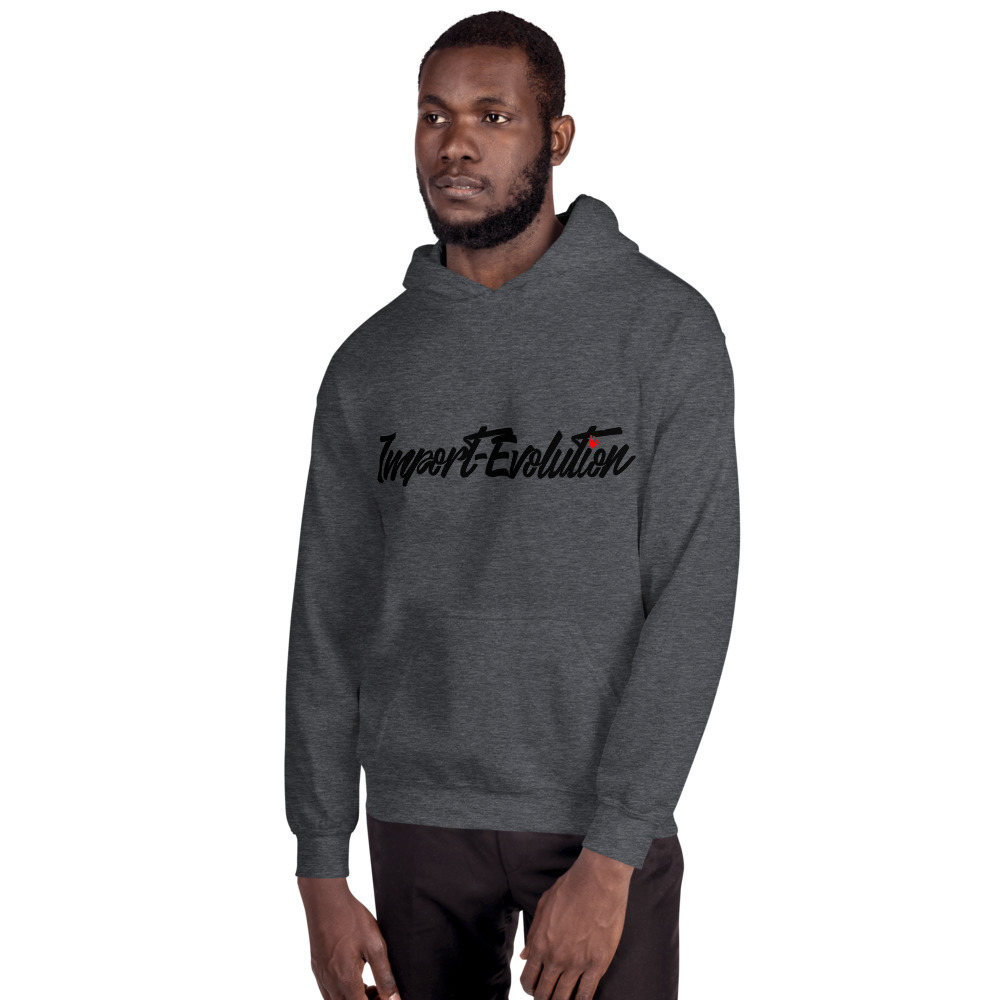 IE (Straight Logo) Hooded Sweatshirt
