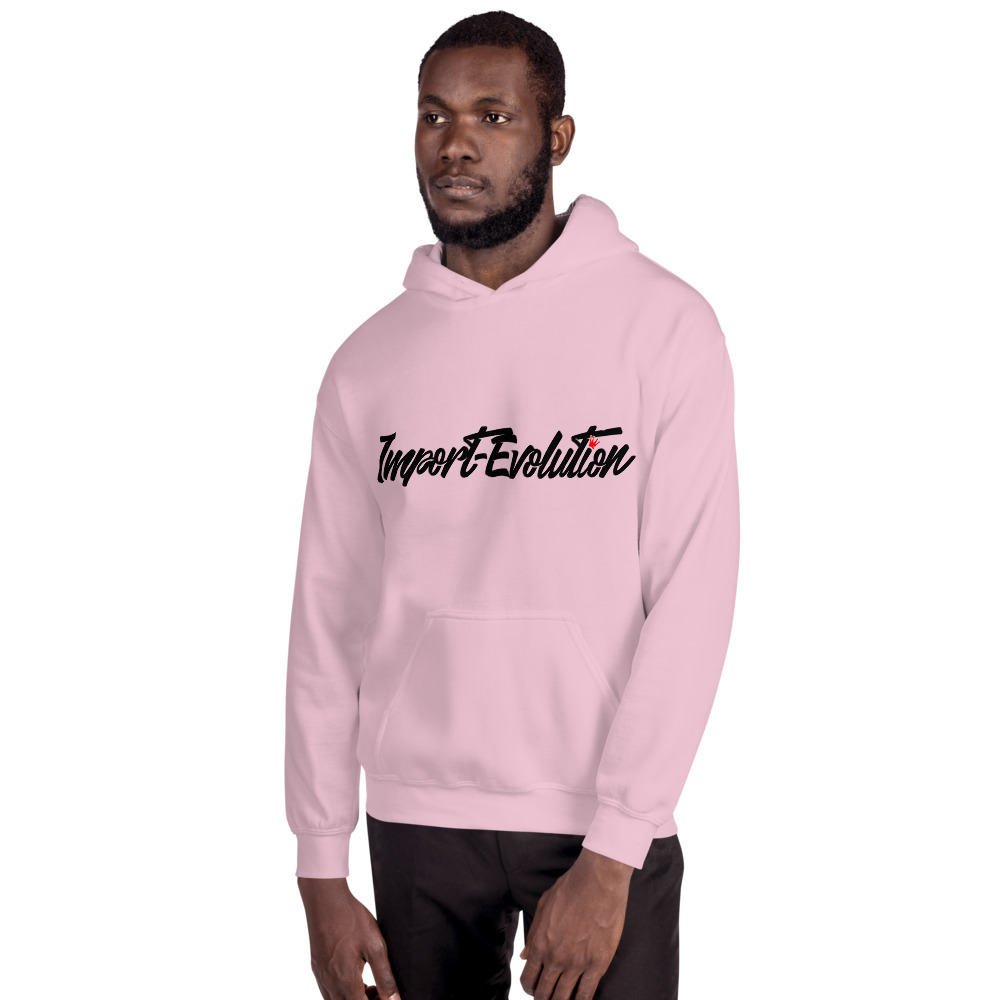 IE (Straight Logo) Hooded Sweatshirt