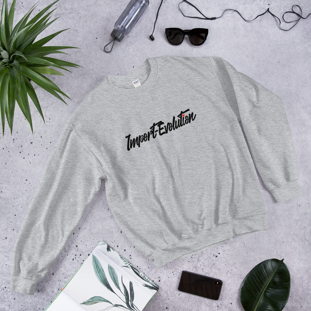 Front Print ONLY Crew Sweatshirt