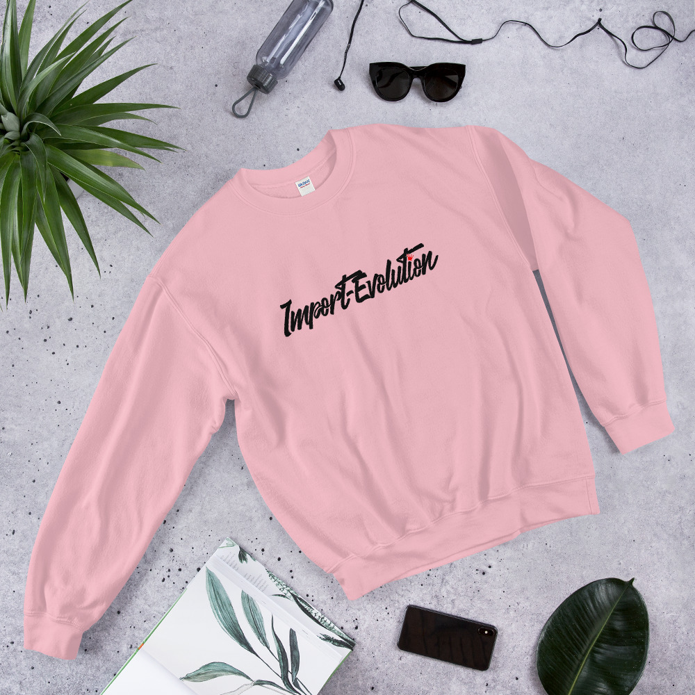 Front Print ONLY Crew Sweatshirt