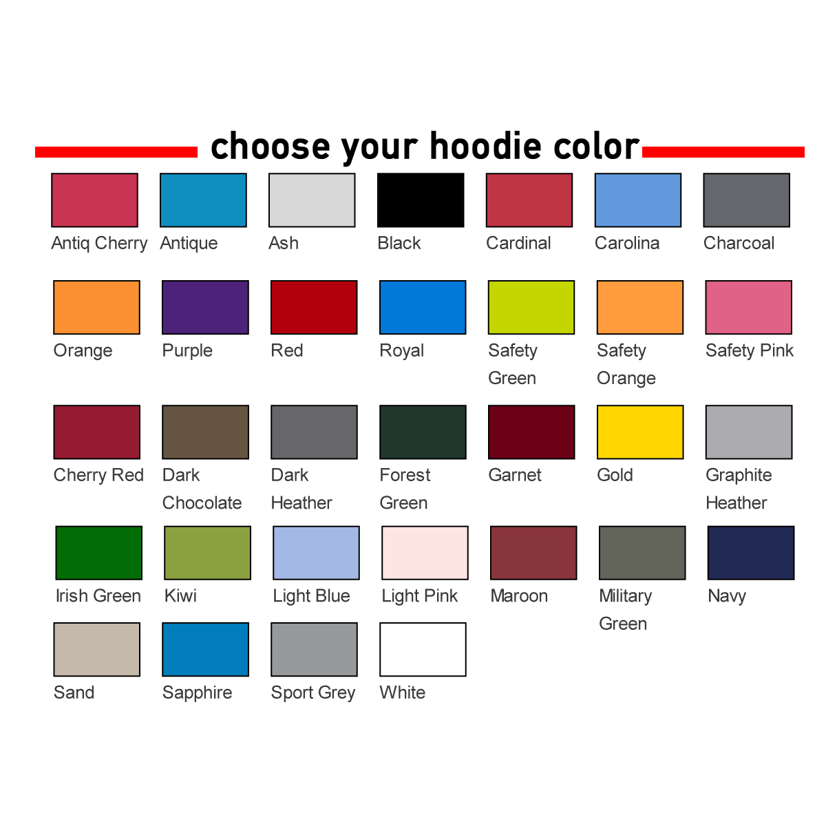 Adult Heavy Blend™ 8 oz., 50/50 Fleece Hood