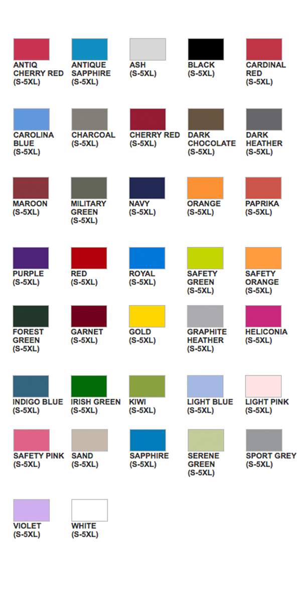 Adult Heavy Blend™ 8 oz., 50/50 Fleece Crew