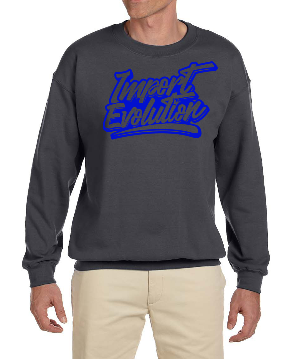 Adult Heavy Blend™ 8 oz., 50/50 Fleece Crew 0003